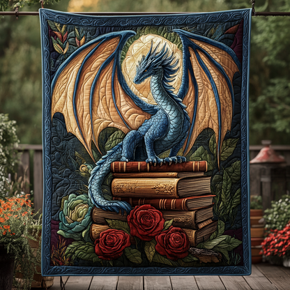 Dragon Quilted Blanket