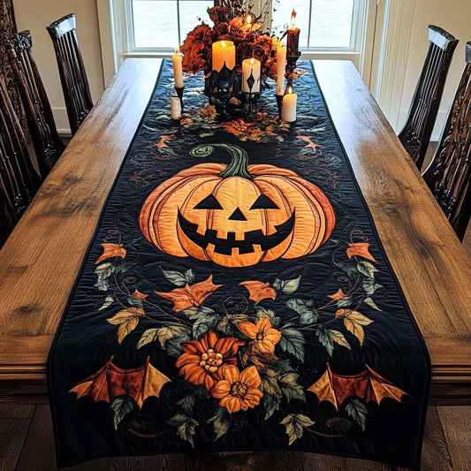 Halloween Cheer Quilted Table Runner NCU0NT700