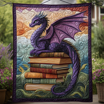 Dragon Quilted Blanket