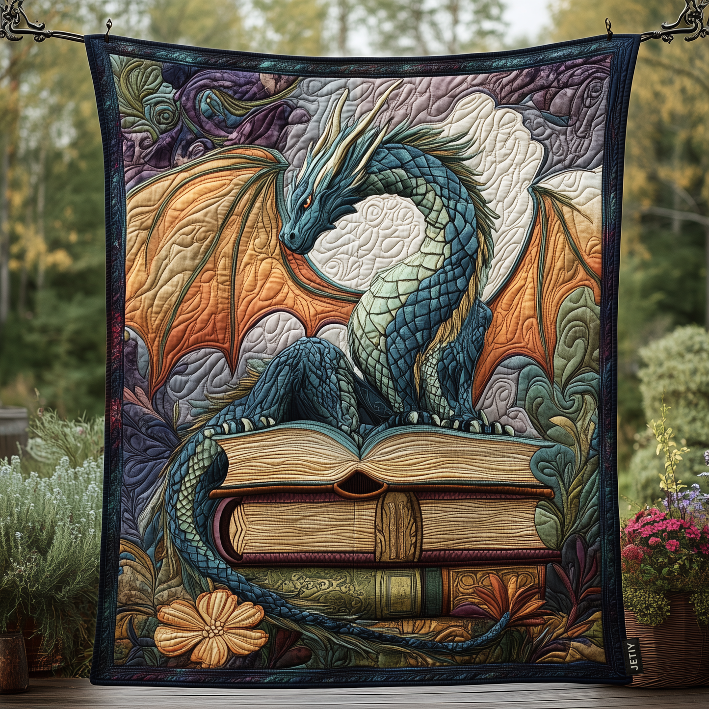 Twilight Guardian Quilted Blanket NCU0DK495