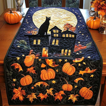 Halloween Quilted Table Runner NCU0VT33